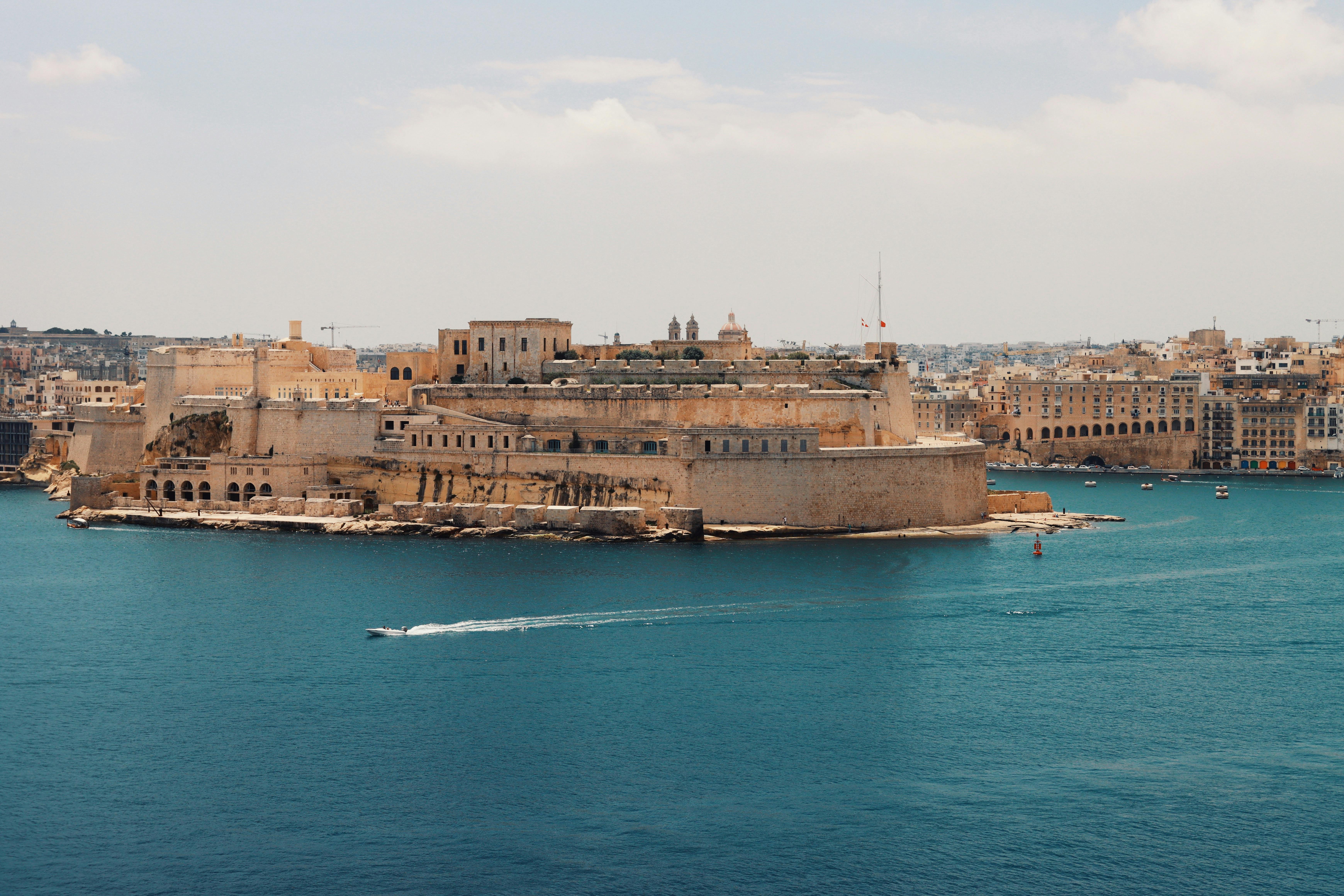 Landscape image of Valetta, the capitol of Malta